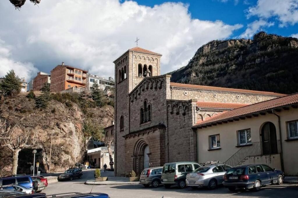 Cal Cinto - Apartamento Rustico Y Renovado 7P Guardiola de Bergueda Exterior foto